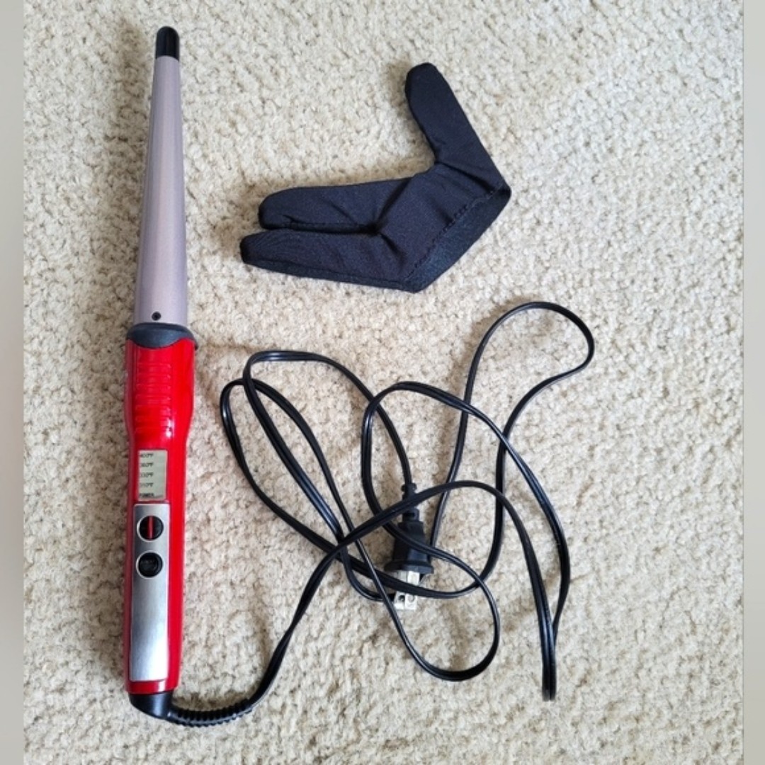Conair red curling clearance wand