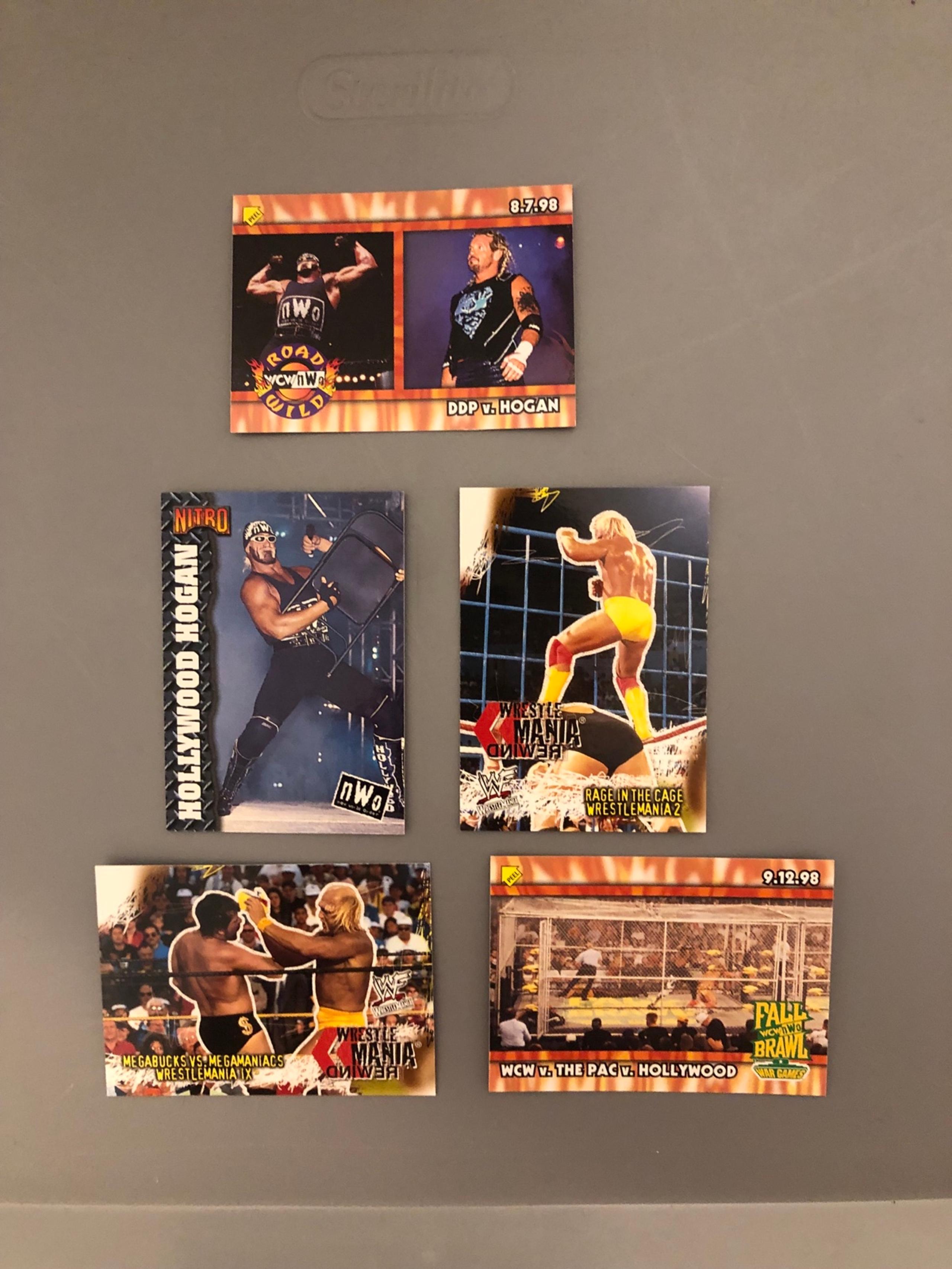 WWF WCW Hulk Hogan Trading Cards WWF Lot of 5 #2