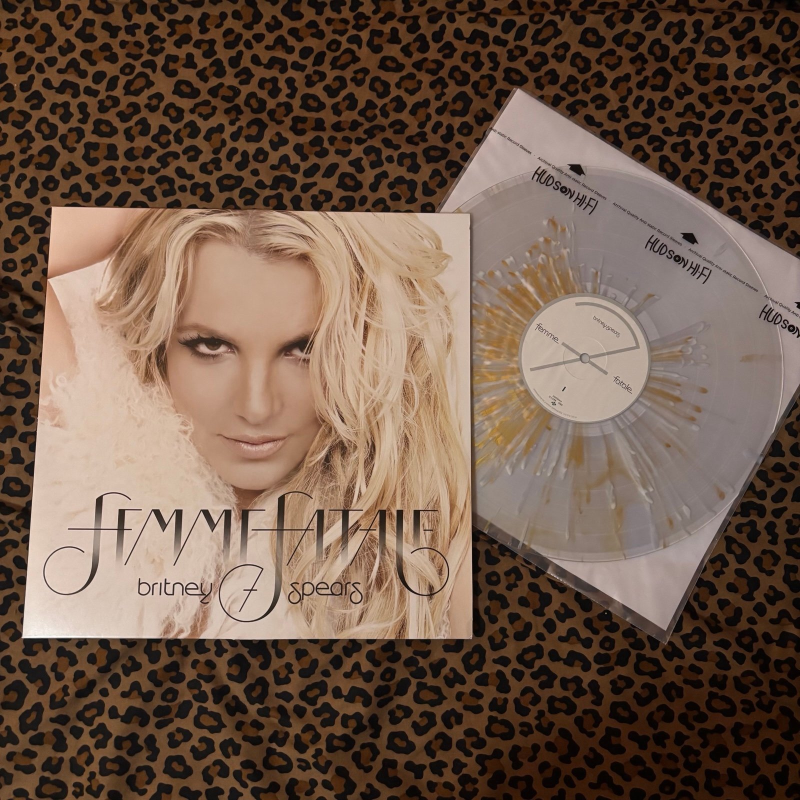 Britney Spears - “Femme Fatale” vinyl
