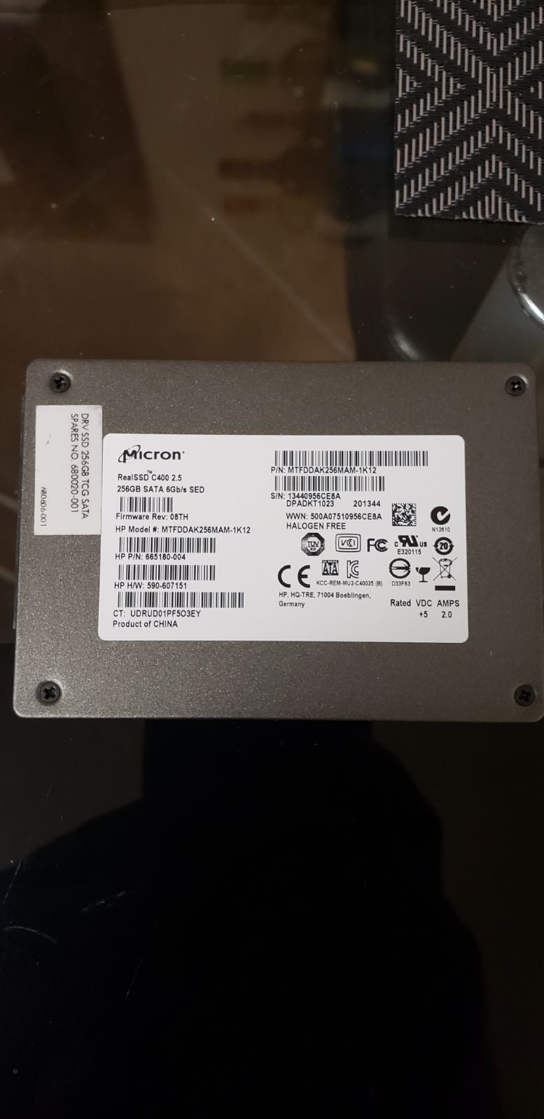Bundle of 3 Micron RealSSD C400 2.5 256GB SSD Drives