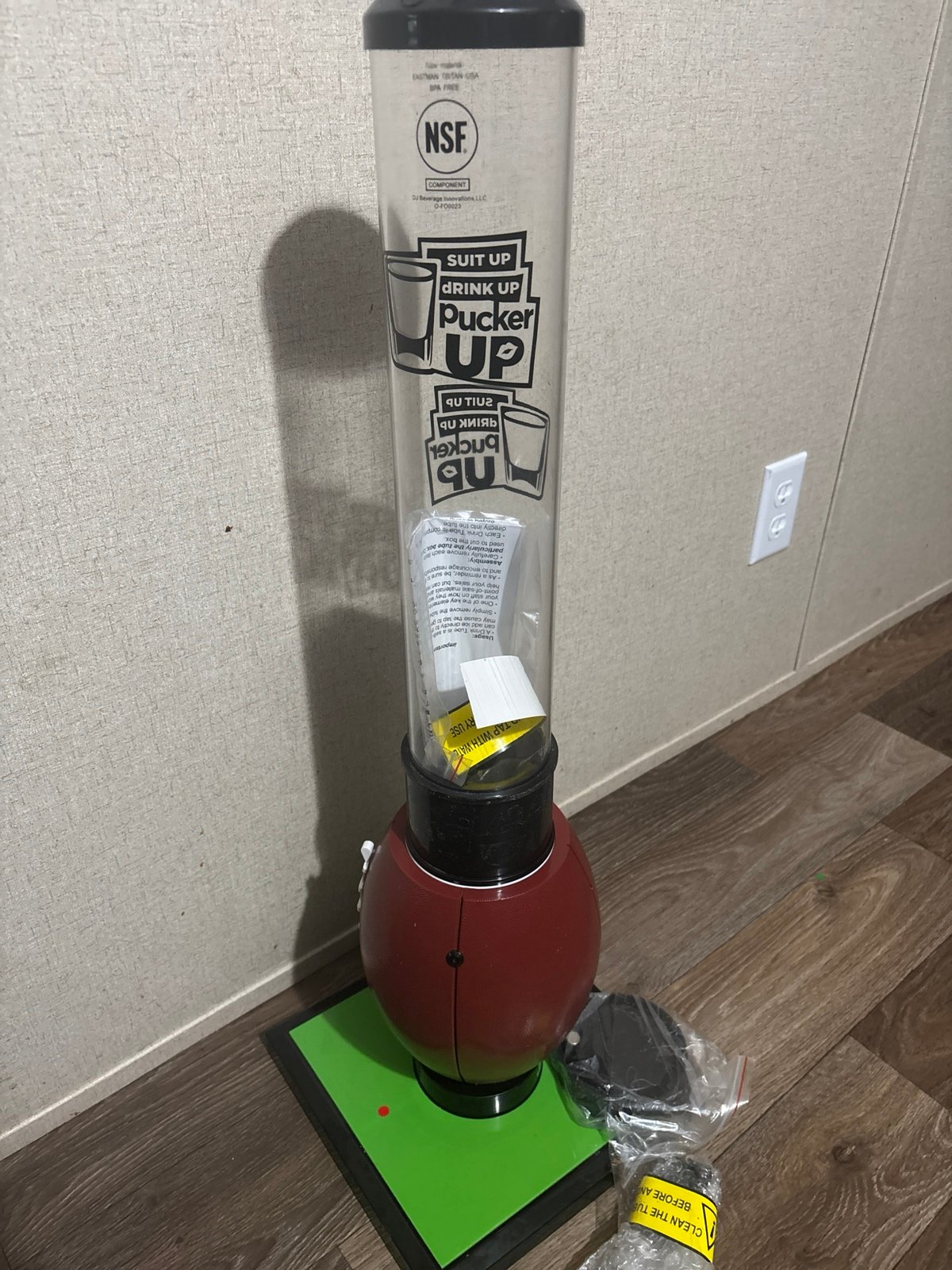 Football Beer Tube