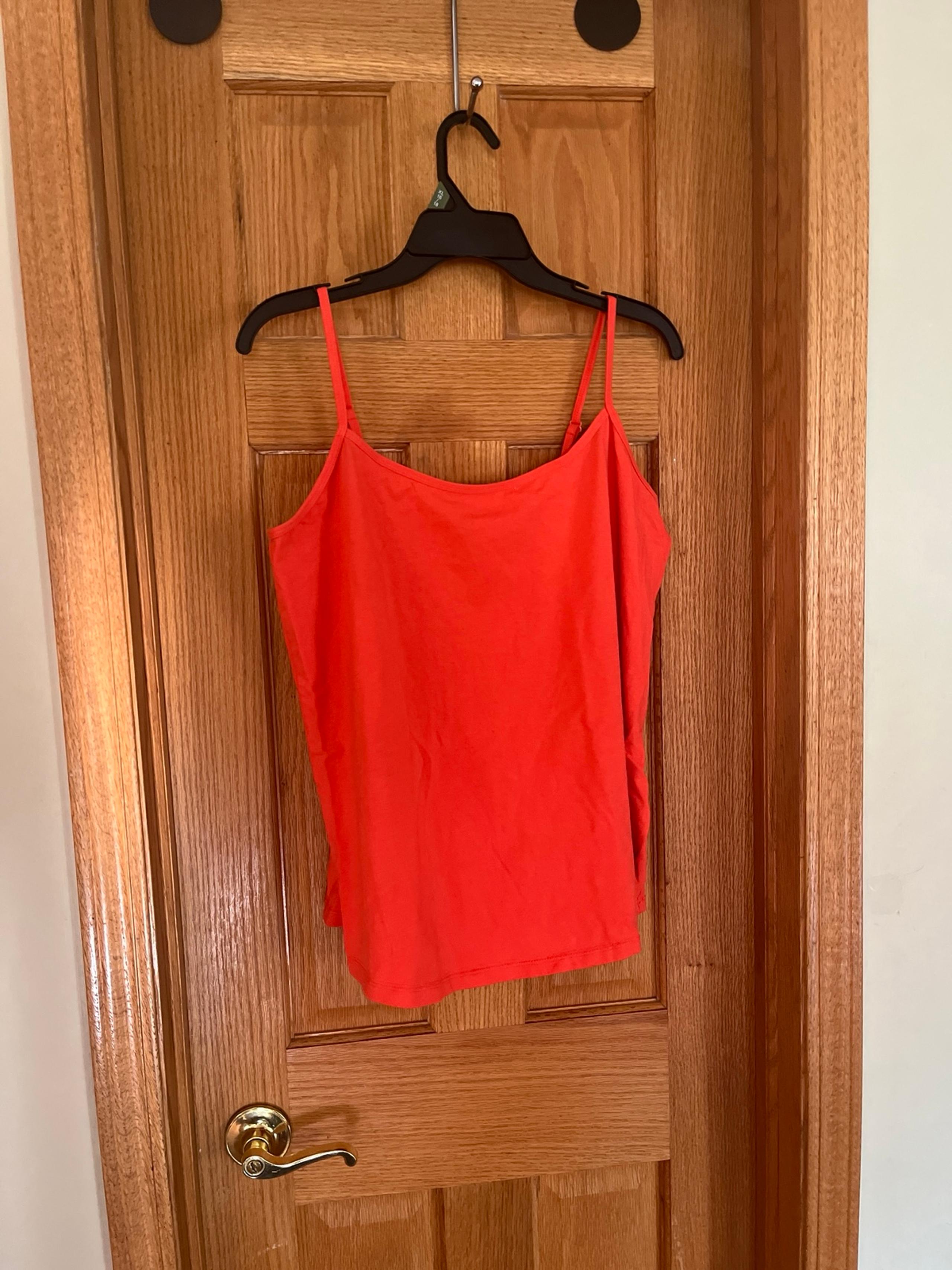 Lane Bryant Pretty & Perfect Tank Top Cami Coral Pink Stretch Women