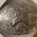 Vintage Metal Belt Buckle, Sterling Silver, Nice Horse Design, Nice Design