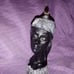 Mid Century Modern Frank Schirman Exotic Black Hawaiian Coral Lady Table Lighter