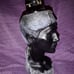 Mid Century Modern Frank Schirman Exotic Black Hawaiian Coral Lady Table Lighter