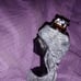 Mid Century Modern Frank Schirman Exotic Black Hawaiian Coral Lady Table Lighter