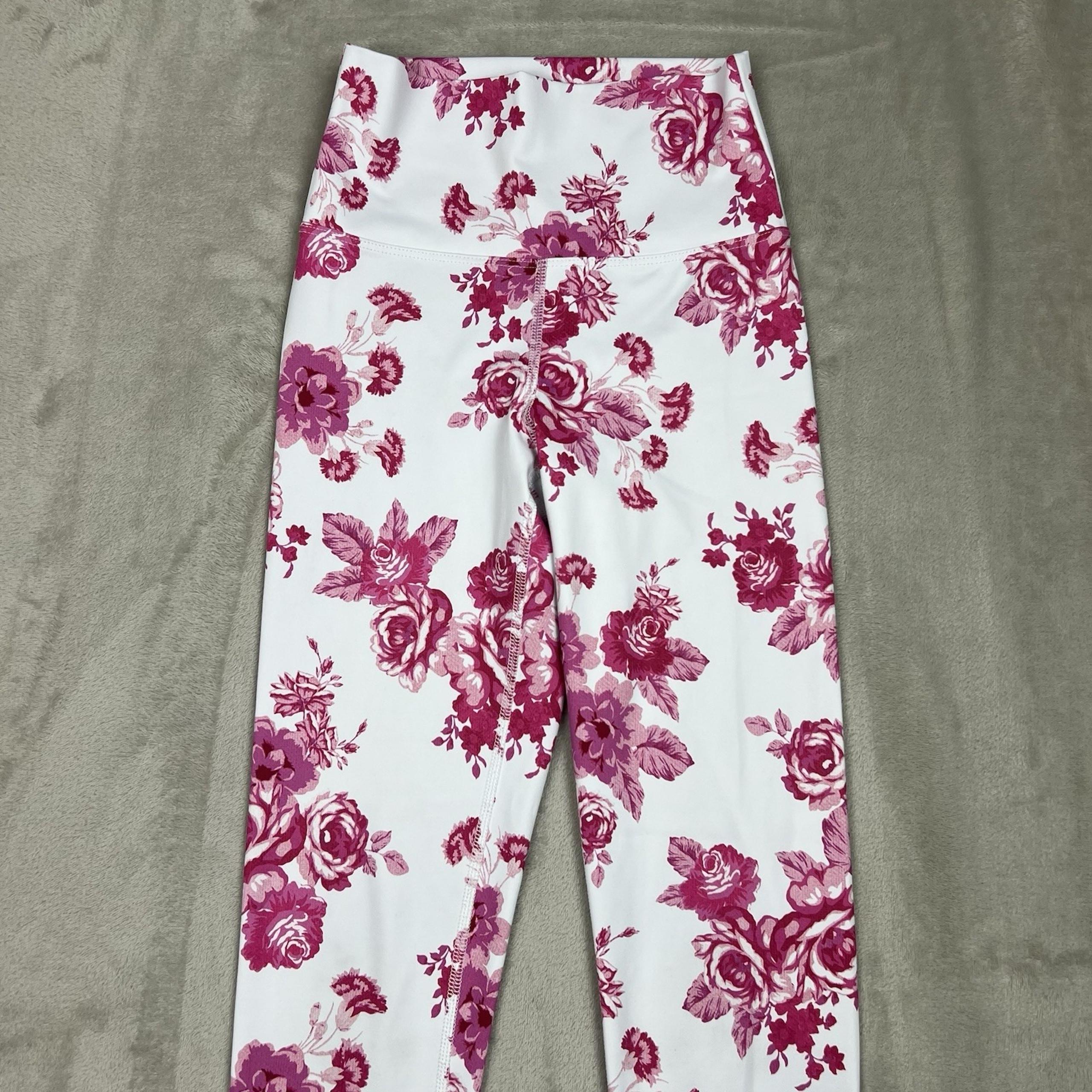 Beach Riot Katya Floral Pattern Leggings Women's Small