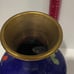 Asian Antique Vintage Blue Floral Flower Vase Chinese Rare