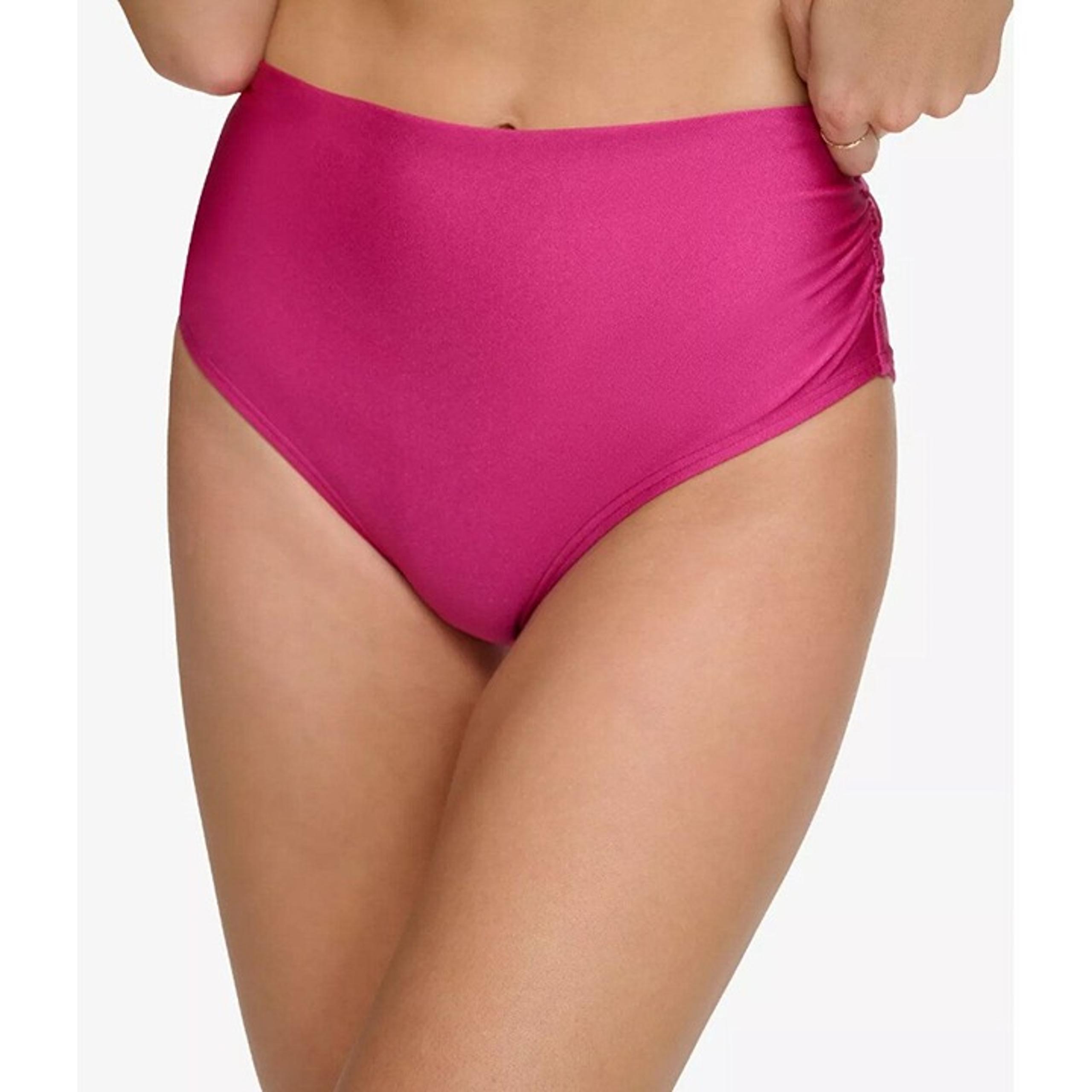 Calvin Klein Swimwear Bikini Swim Bottoms UV Protection Convertible Pink XL