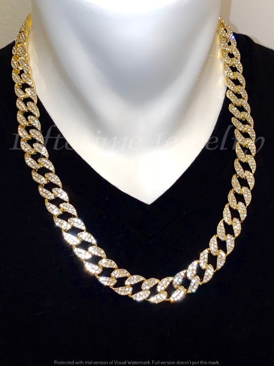 Gold Miami Cuban chain 24
