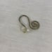 Vintage Twos Company 1 Brass w Bead Prisms for Chandlier Lamp