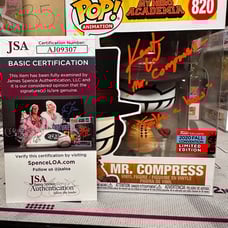 Mr Compress Funko Pop SIGNED by Kent Williams JSA