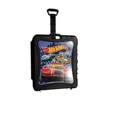 Hot Wheels Rolling Carrying Case with 100 Hot Wheel Cars