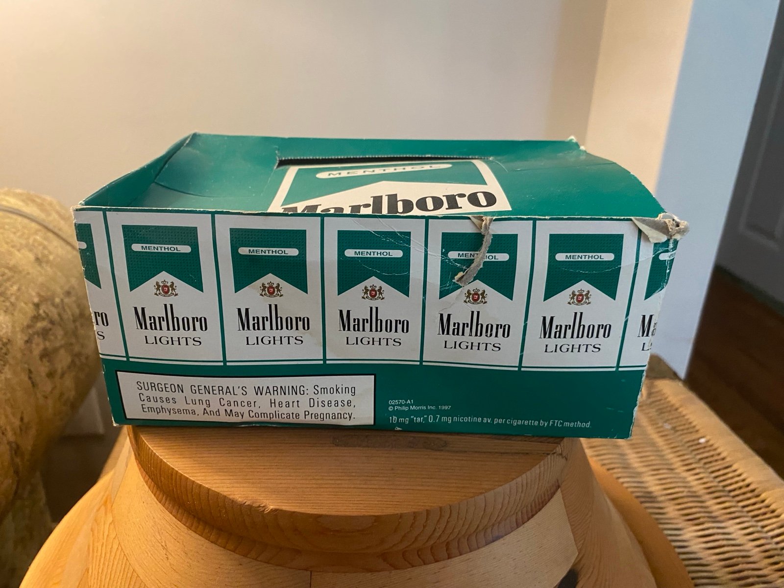 Vintage Menthol Marlboro Matchbox