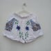 Handmade Women's Short - Embroidered Short with Shipibo Conibo Designs Peruvian