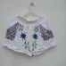 Handmade Women's Short - Embroidered Short with Shipibo Conibo Designs Peruvian