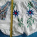 Handmade Women's Short - Embroidered Short with Shipibo Conibo Designs Peruvian