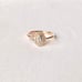10k Rose Gold Diamond Ring Vintage