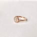 10k Rose Gold Diamond Ring Vintage