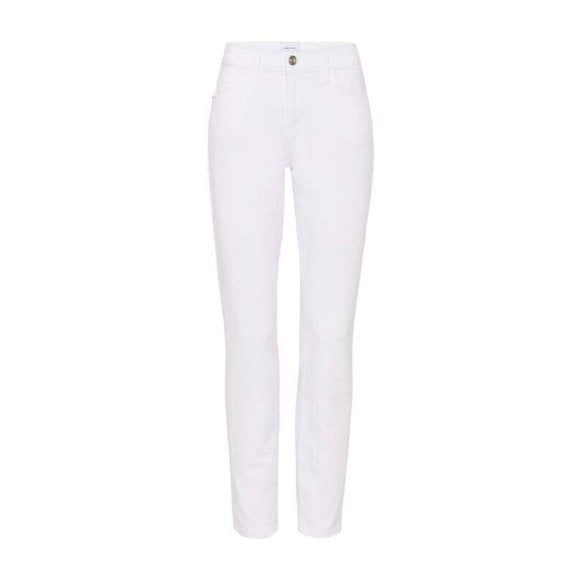 NWT Current/Elliott Stiletto in Clean White Stretch Skinny Jeans 25