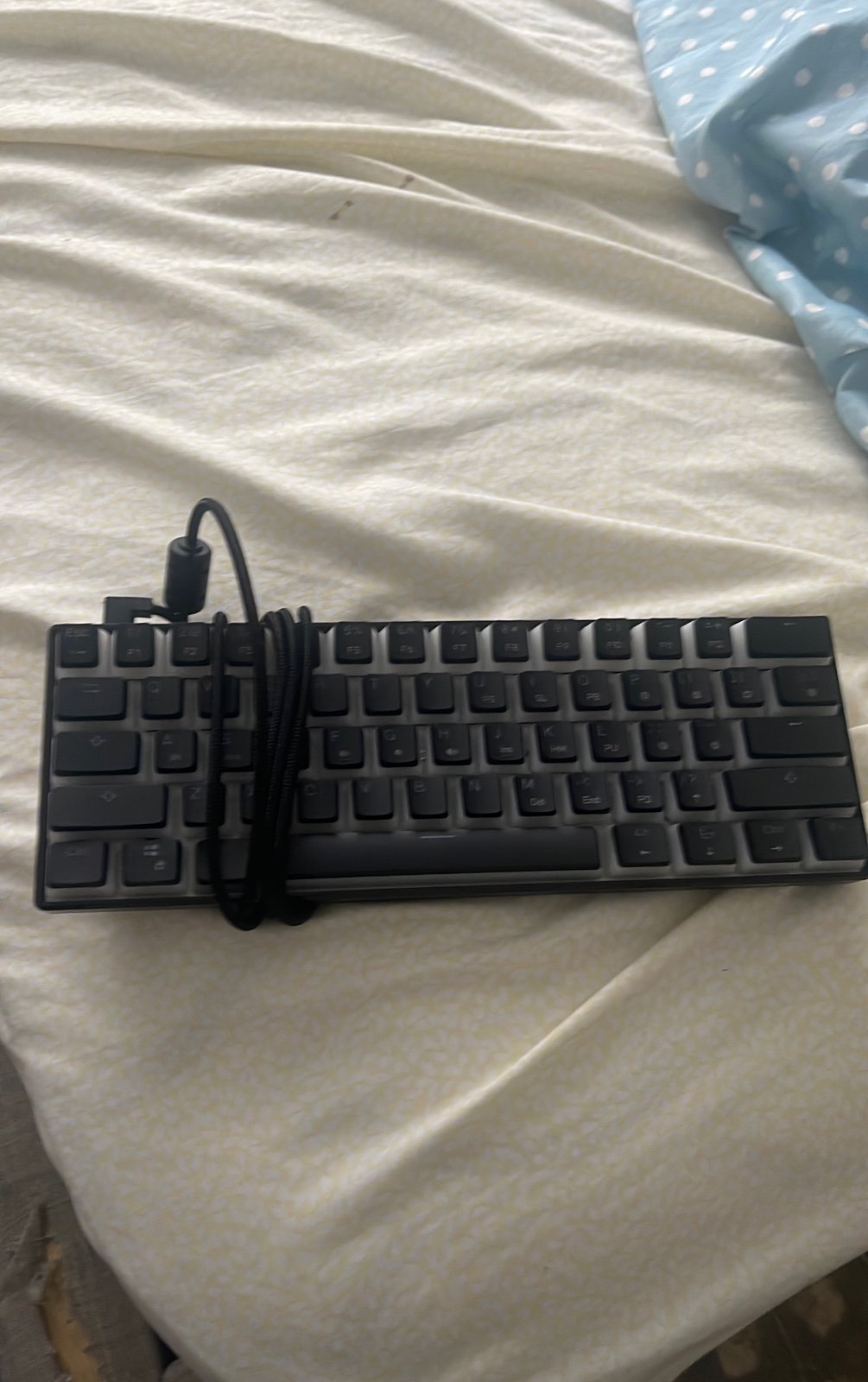 Keyboard will red colicky optical switches
