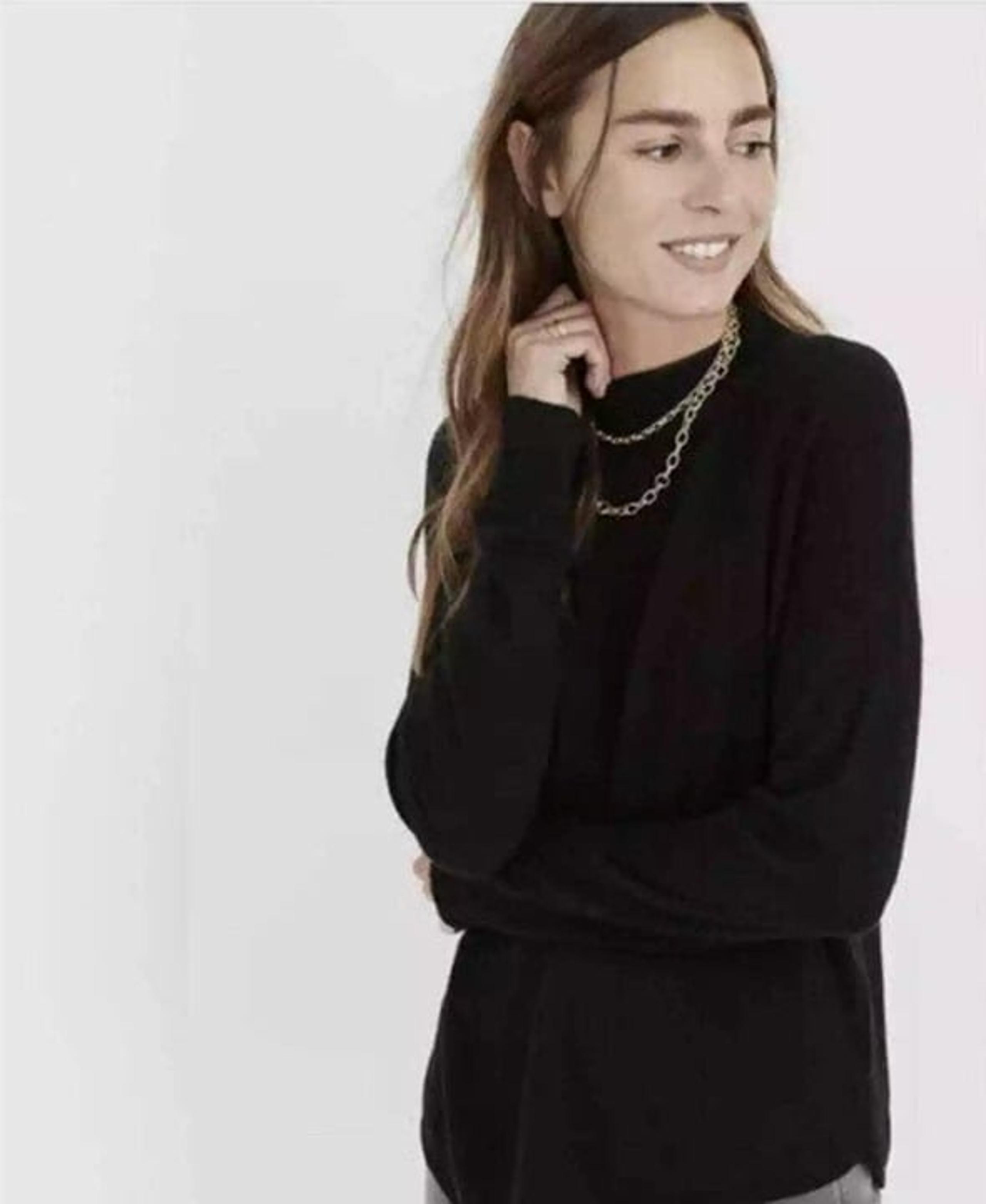 MADEWELL Ashbury Mock Neck Sweater