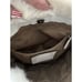COACH SKI BUNNY Vintage Quilted White Nylon Hobo Shoulder Bag Rabbit Fur Trim