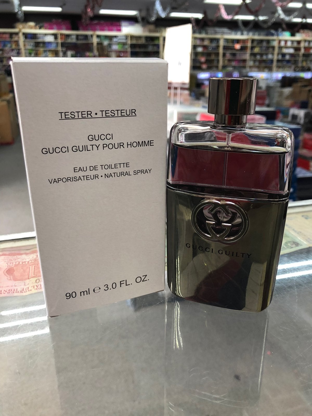 Gucci Guilty 3.0oz Edt White Box For Men’s