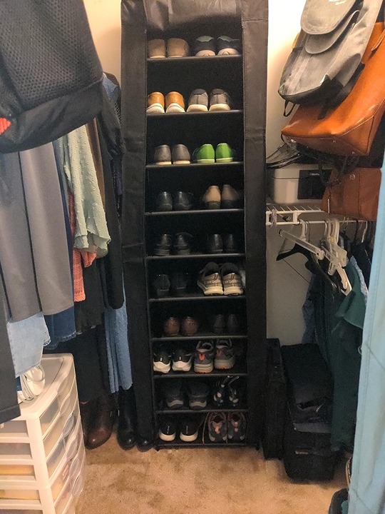 NEW 10 Tier Shoe Rack Storage with cover