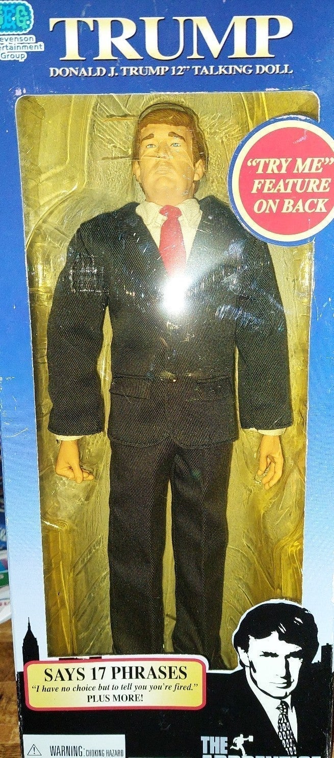 Donald Trump talking doll