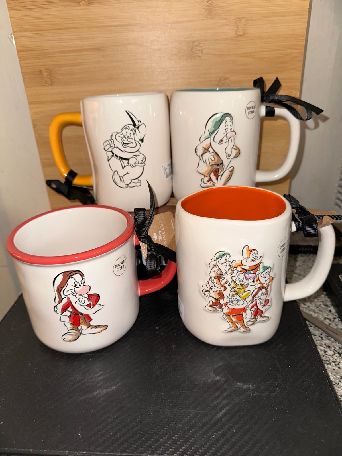 Rae Dunn x Snow White - 7 Dwarfs Mug Collection - VHTF/RARE