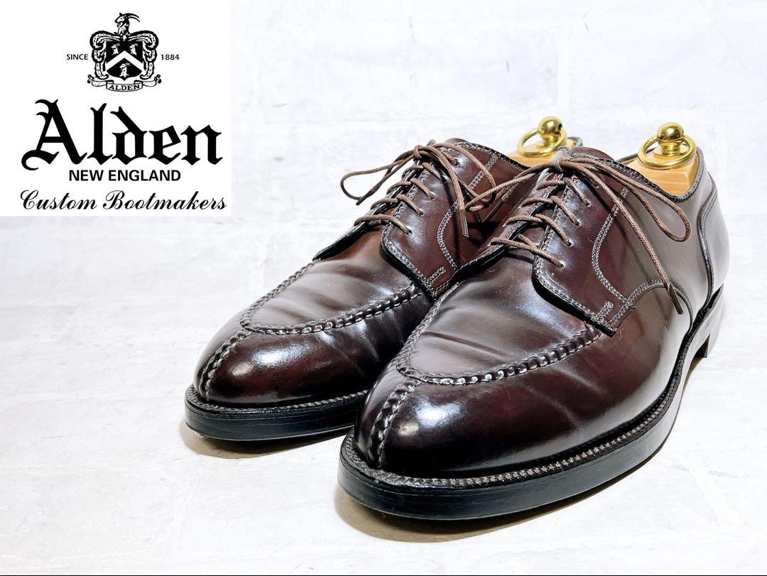 American Made [Excellent Condition] Alden Cordvan U-Tip Business Shoes US7.5
