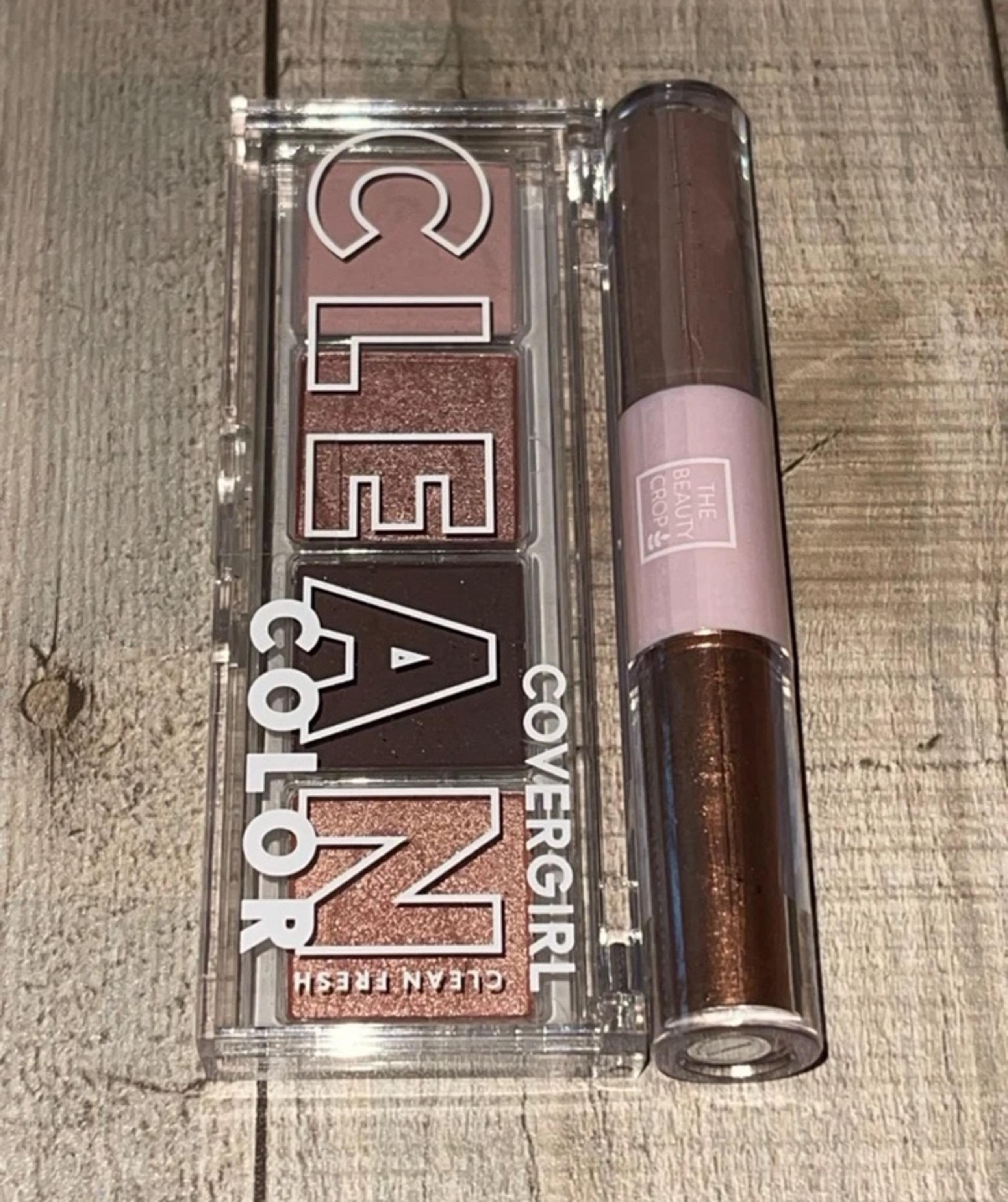 Cover Girl Clean Color Palette w/The Beauty Crop Liquid Eyeshadow Duo
