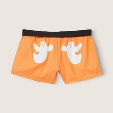 VS PINK Halloween Flannel Sleep Boxy PJ Shorts