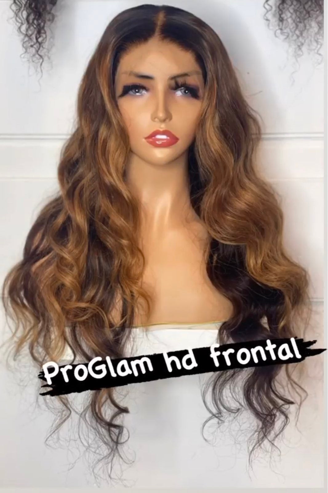 human hair lace front wig