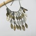 Vintage Chico's Takia Mixed Metal Statement Necklace