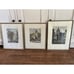 Set of 3 Vintage Framed Signed Ernst Geissendorfer Etching Plönlein Rothenburg