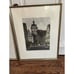 Set of 3 Vintage Framed Signed Ernst Geissendorfer Etching Plönlein Rothenburg