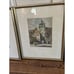 Set of 3 Vintage Framed Signed Ernst Geissendorfer Etching Plönlein Rothenburg