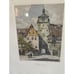 Set of 3 Vintage Framed Signed Ernst Geissendorfer Etching Plönlein Rothenburg