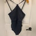 NWT Don't Mesh Halter Neck One-Piece Swimsuit BLEU by Rod Beattie