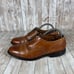 Allen Edmonds Sanford Brown Leather Cap Toe Oxford Dress Shoes Wingtip Size 8