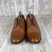 Allen Edmonds Sanford Brown Leather Cap Toe Oxford Dress Shoes Wingtip Size 8