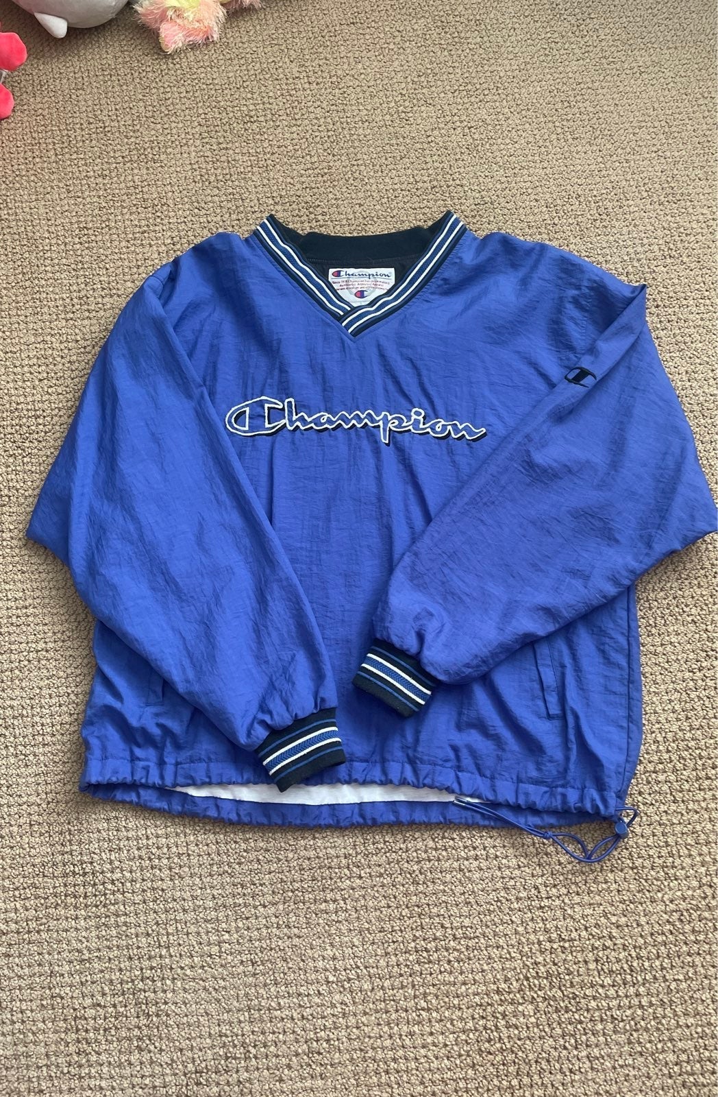 Vintage Champion Windbreaker Sz: L