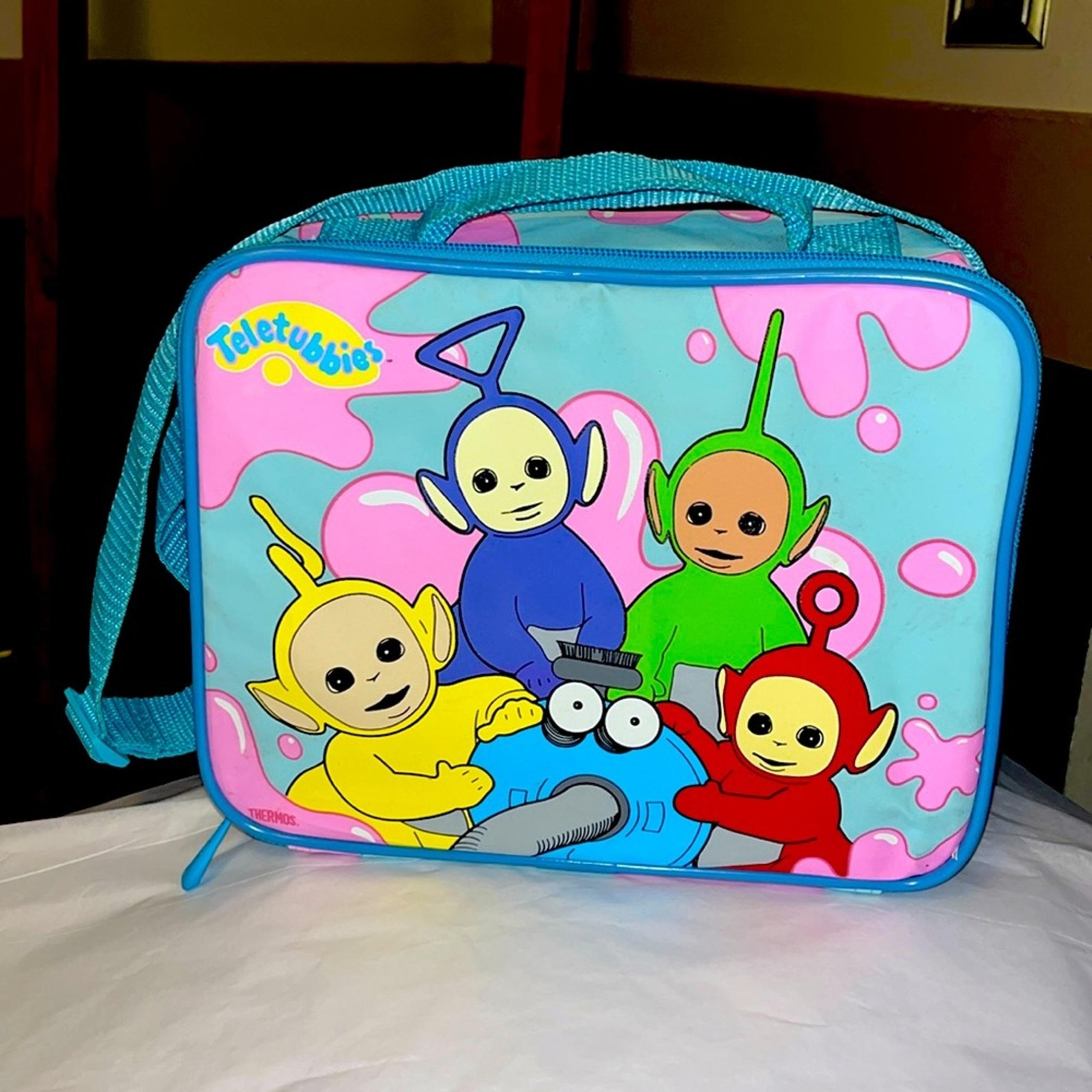 Vintage 1998 “Teletubbies” Lunchbox Insulated Lunch-bag by Ragdoll Productions