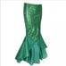 Mermaid Adult Green Costume Skirt