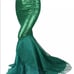 Mermaid Adult Green Costume Skirt