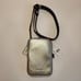 NWT Coach CO917 Aden Crossbody in Foil Metallic Refined Pebble Leather Silver