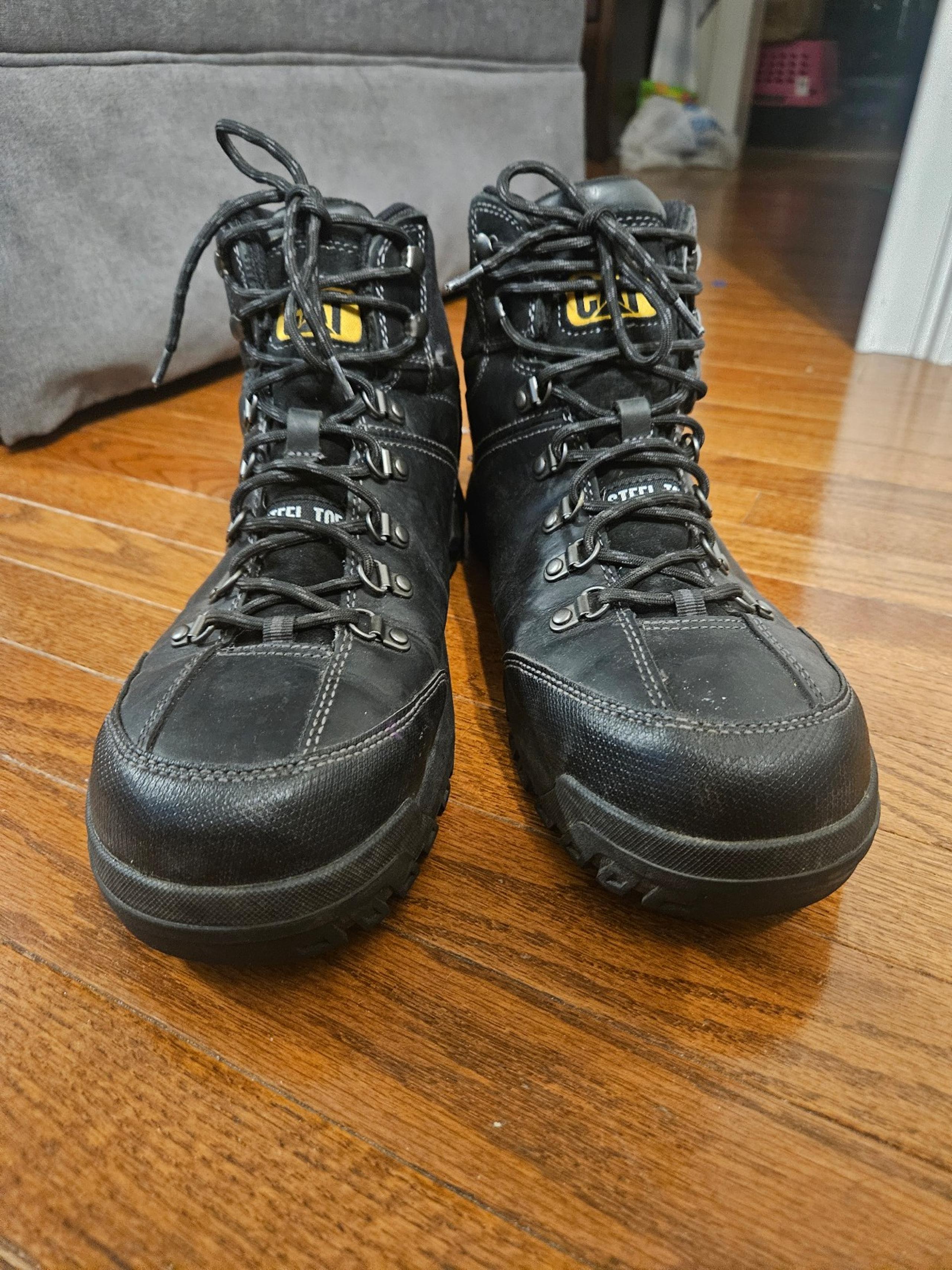 Caterpillar Men's Threshold Waterproof Steel Toe Work Boot - P90936 Size 14 WIDE