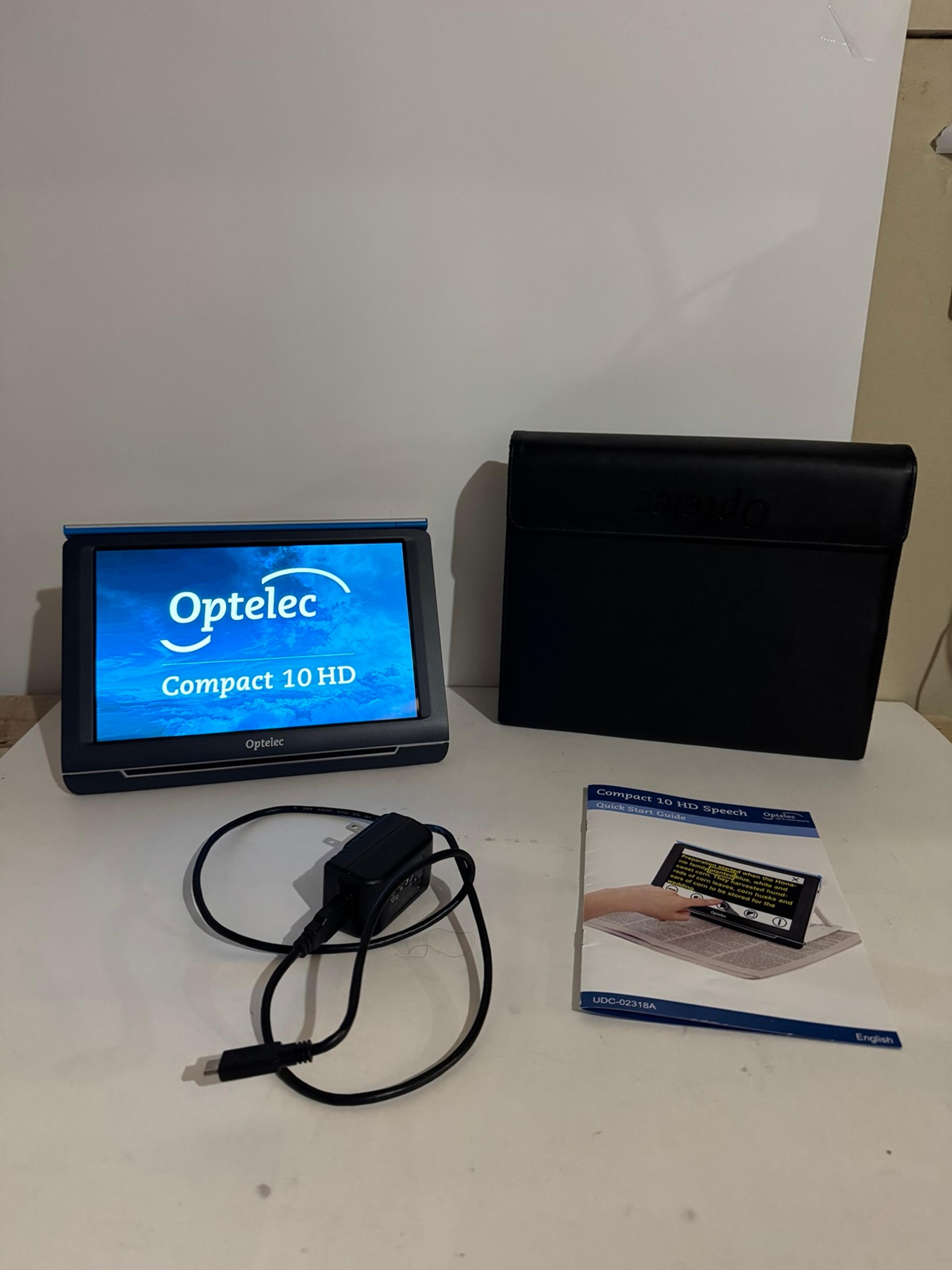 Optelec Compact 10 HD Speech Magnifier Tested Works